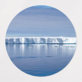 Floating iceberg etiketten (Design 2)