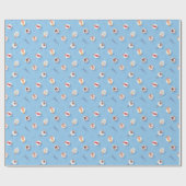 Floating in der Lazy River Pattern Geschenkpapier (Flach)
