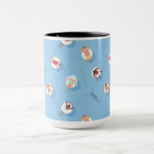Floating in der Lazy River Pattern Tasse (Zentrum)