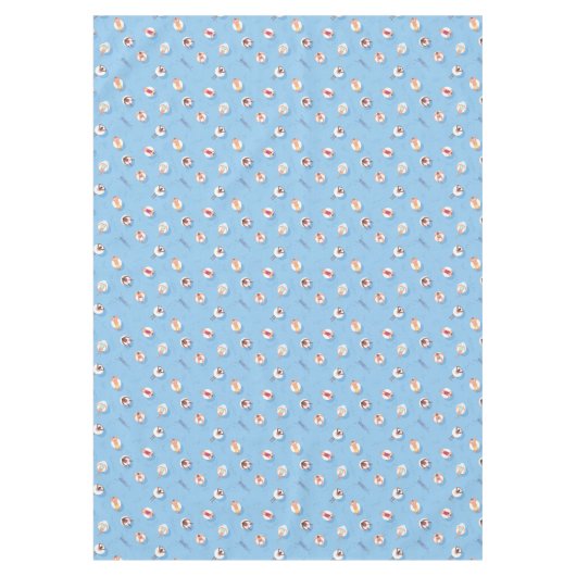 Floating in der Lazy River Pattern Tischdecke (Vorderseite)