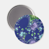 Floating in - Fraktal Magnet (Vorderseite/Rückseite)