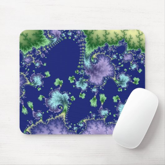 Floating In - Fraktal Mousepad (Mit Mouse)