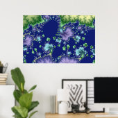 Floating In - Fraktal Poster (Heimbüro)