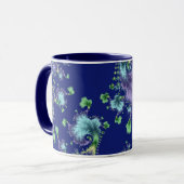Floating In - Fraktal Tasse (Vorderseite Links)