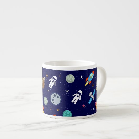 Floating in Space Kid-Size-Tasse Espressotasse (Vorderseite Rechts)