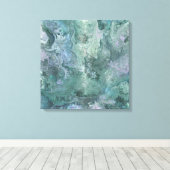 Floating in the Midnight Sky Leinwand Wrap (Insitu (Holzboden))