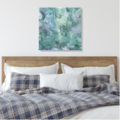 Floating in the Midnight Sky Leinwand Wrap (Insitu (Schlafzimmer))