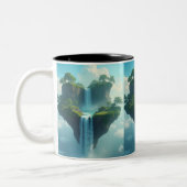 Floating Island Fantasy Tasse - Whimsical Nature A (Links)