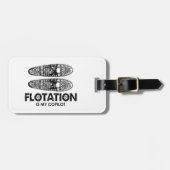 Floating ist mein Copilot Schneeschuhe Gepäckanhänger (Vorderseite horizontal)