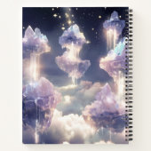 Floating-Kristallinseln Notizblock (Rückseite)