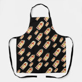 Floating Lantern Glow Apron-Cozy Aesthetic Design Schürze (Vorderseite)
