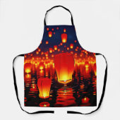 Floating Lanterns of Hope Design Schürze (Vorderseite)