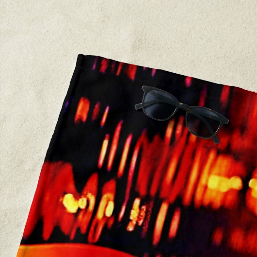 Floating Lanterns of Hope Design Strandtuch (Beispiel)