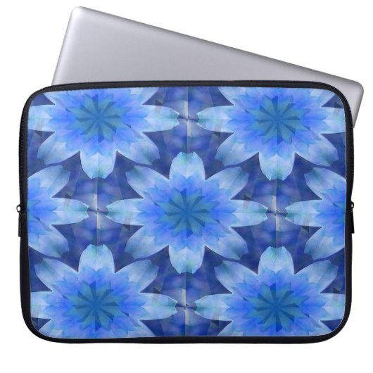 Floating Liebe en Bleu.... Laptopschutzhülle (Vorderseite)