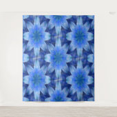 Floating Liebe en Bleu.... Wandteppich (Vorderseite)