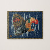 Floating Life: Rooster and Hen at Sea Puzzle (Horizontal)