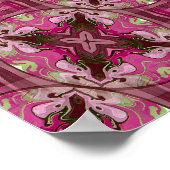 Floating Lilies...... Poster (Ecke)