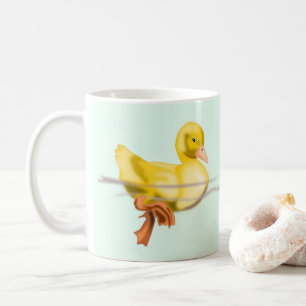 Floating Little Niedlich Duckling Kaffeetasse