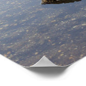Floating Log Foto Poster (Ecke)