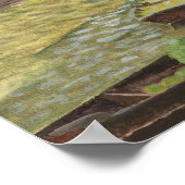 Floating Market Bangkok Poster (Ecke)