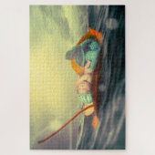 Floating Mermaid Baby Puzzle (Vertikal)