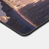 Floating Metropolis in the Clouds Schreibtischunterlage (Ecke)