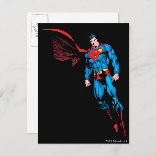 Floating mit Cape Postkarte (Vorne/Hinten)