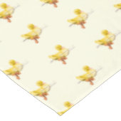 Floating Niedlich Yellow Duck Tablecloth Tischdecke (Schrägansicht)