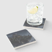 Floating Observatory Coaster Steinuntersetzer (Seitenansicht)