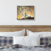 "Floating on Discovery: A Scientist's Journey" Leinwanddruck (Insitu (Schlafzimmer))