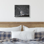 "Floating on Discovery: A Scientist's Journey" Leinwanddruck (Insitu (Schlafzimmer))