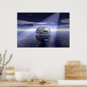 Floating Orb Poster (Küche)