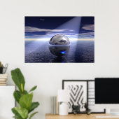 Floating Orb Poster (Heimbüro)