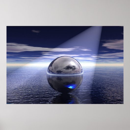 Floating Orb Poster (Vorne)