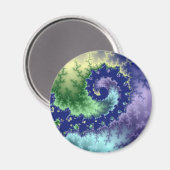 Floating Out - Fraktal Magnet (Vorderseite/Rückseite)