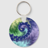 Floating Out - Fraktal Schlüsselanhänger (Vorderseite)