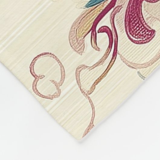 Floating Peony Fleecedecke (Ecke)