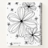 Floating Petals – Spiral Notebook  Notizblock (Rückseite)
