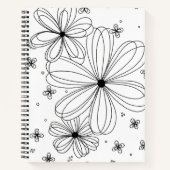 Floating Petals – Spiral Notebook  Notizblock (Vorderseite)