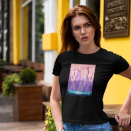 Floating Rocks Fantasy Landschaft T-Shirt