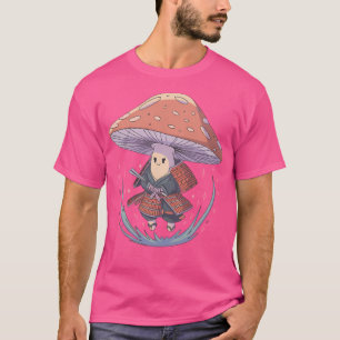 Floating Samurai Mushroom Spirit T-Shirt