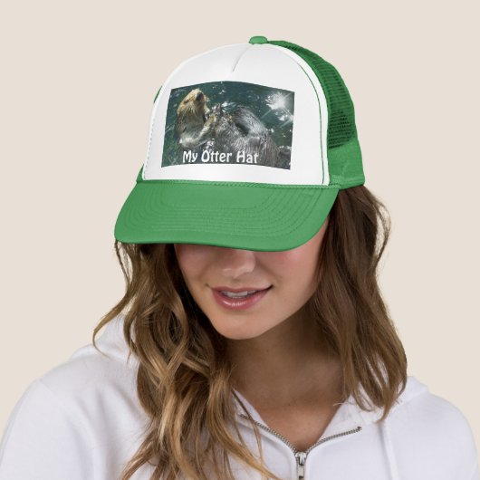 Floating Sea Otter "My Otter Hat!" Kappe (Beispiel)