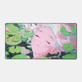 Floating Serenity Water Nymph Anime Girl Schreibtischunterlage