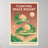 Floating Space Resort Poster (Vorne)
