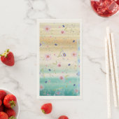 "Floating Spring Flowers" Gastpapiertücher Serviette (Beispiel)