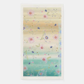 "Floating Spring Flowers" Gastpapiertücher Serviette (Vorderseite)