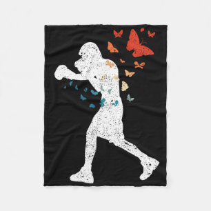Floating wie Butterfly Sting Bee Boxer Liebe Boxin Fleecedecke