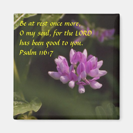 Floating-Wildblume Magnet (Vorne)