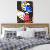 Floatmarkt in Bangkok Leinwanddruck (Insitu (Schlafzimmer))