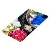 Floatmarkt in Bangkok Magnet (Linke Seite)